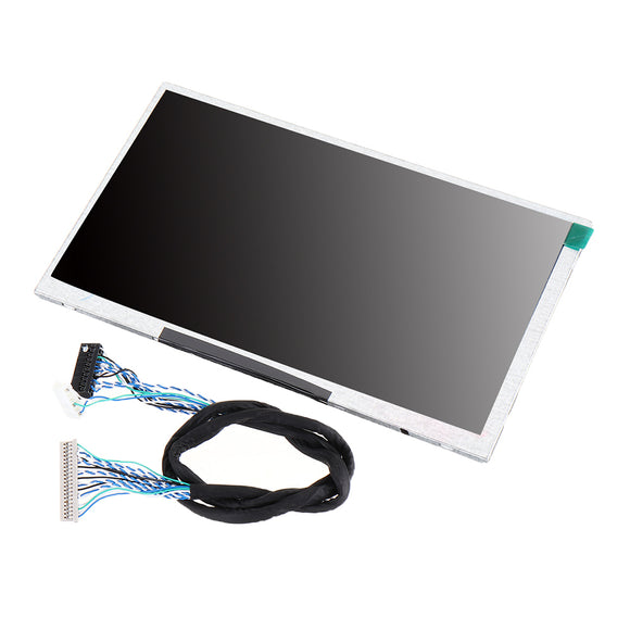 7 Inch 1024*600 720P 65K HD LVDS IPS Full View Angle Industrial Display LCD Screen