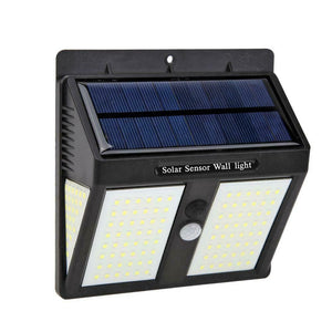 146 LED Solar Motion Sensor Wall Lamp Outdoor Waterproof Yard Security Light