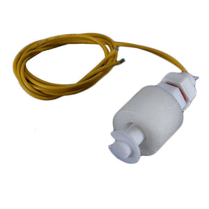 PP Liquid Water Level Sensor Horizontal Float Switch Down White