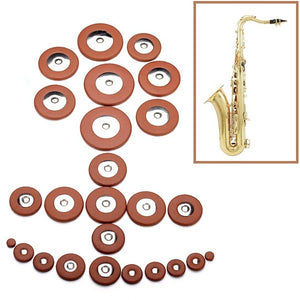 Tenor Saxophone Leather Pads Set Musical Instruments Accessories