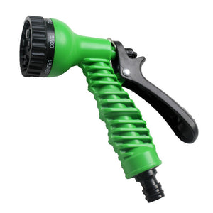 Gardening 7-Pattern Revolver Spray Nozzle Green Watering Multifunctional Spinkle