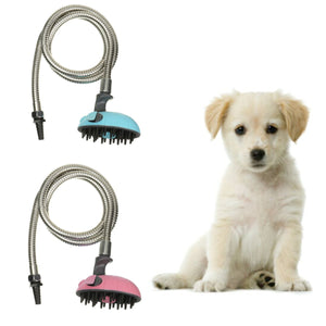 Multifunctional Pet Dog Cat Shower Head Shampoo Brush Grooming Bath Water Spray Sprayer