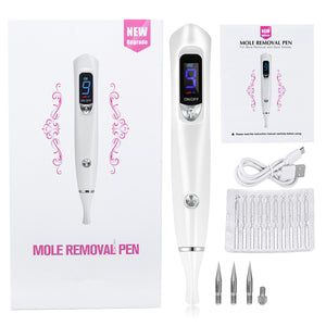 LED Light Laser Plasma Pointer Wart Spot Remover Mole Freckle Tattoo Removal Pen Machine