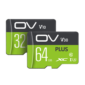 OV PLUS UHS-I U1 U3 32GB 64GB 128GB 256GB Class 10 High Speed Data Storage TF Card Flash Memory Card