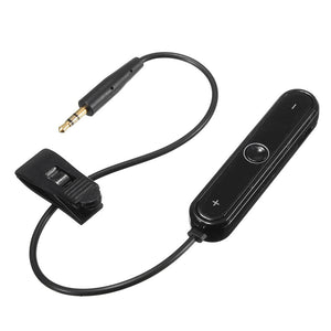 Black Light-weight Wireless Bluetooth Adapter Cable for Headphone Headset OE OE2 OE2i QC25