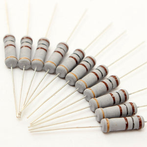 300pcs 220V 2W 100ohm 100R Resistance Ceramic Oxide Film Resistor