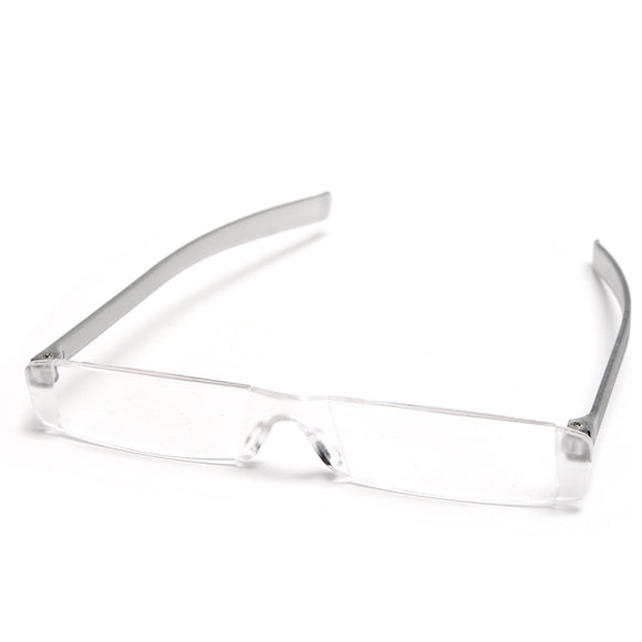 Elder Rimless Frameless Reading Glasses Presbyopic Eyewear Fatigue Relief Strength 1 1.5 2 2.5
