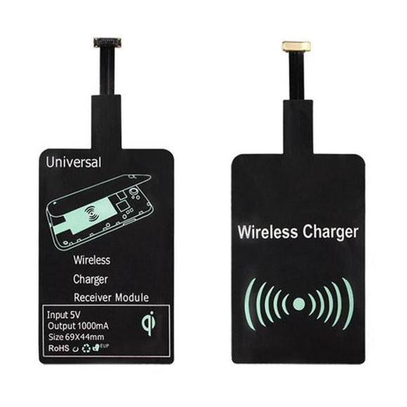 Universal Qi Wireless Charger Receiver Adapter Receptor Receiver Pad Coil for Mobile Phone