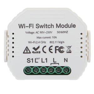 Wireless WiFi Smart Wall Timer Switch Module Work For Alexa For Google Home App