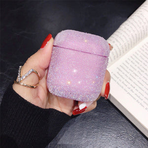 Bakeey Bling Glitter Sequins Headphone Case Cover Headset Protective Cover For Apple Airpods 1/2/pro 3 Wireless bluetooth Earphone