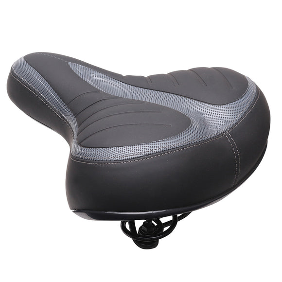 BIKIGHT Wide Big Bum Bike Gel Cruiser Extra Comfort Sporty Soft Pad Saddle Seat