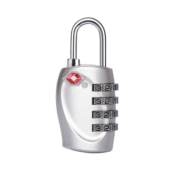 Naturehike TSA 4 Dial Code Lock Travel Luggage Lock Customs Padlock Anti Theft Security