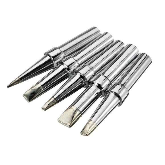 5Pcs Universial Lead Free Soldering Tip for WELLER Soldering Iron Station