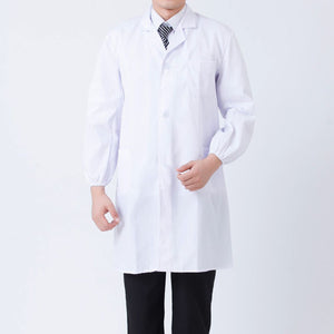 Lab Coats Men Ladies Medical Clinic Healthcare Vet Doctor Long Sleeve Uniform AU