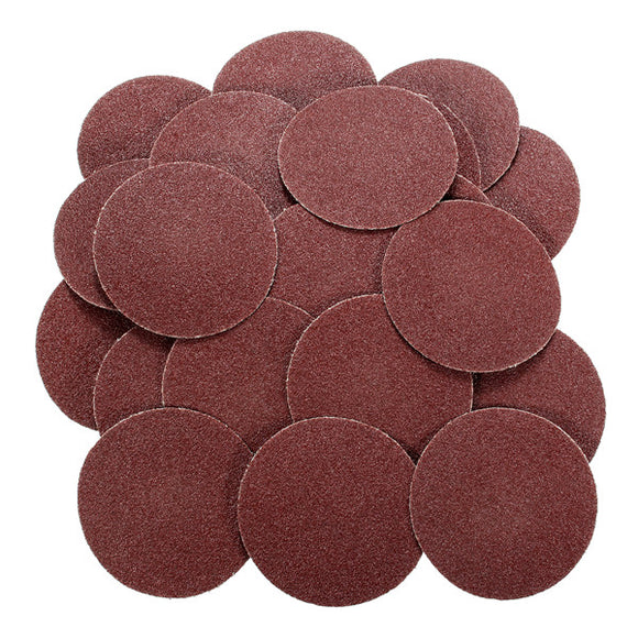 25pcs 3 Inch 80 Grit Roloc Discs R Type Roll Lock Sanding Abrasive Disc Roll Lock Coarse