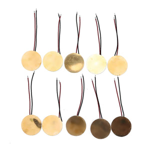 10Pcs Piezo Disc Electronic Transducer For Acoustic Guitar Mandolin Ukulele