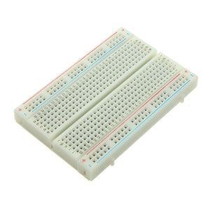 10pcs Mini Circuit Experiment Solderless Breadboard 400 Tie Points Contact