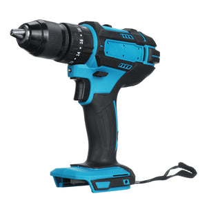 18V Cordless Electric Impact Drill 2 Speed Power Screwdriver Adapted To 18V Makita battery