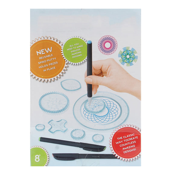 Spirograph Design Set Tin Draw Drawing Art Craft Create Education Tool