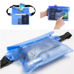 Honana HN-TB32 Travel Waterproof Pouch Portable Touch Responsive Screen Storage Bag Beach Organizer