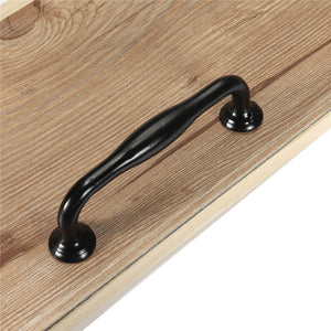 Furniture Knobs Black Door Handles Cupboard Wardrobe Drawer Cabinet Pull Handle