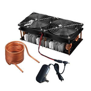 2500W 50A ZVS Induction Heating Module High Frequency Heating Machine Melted Metal + 48V Coil