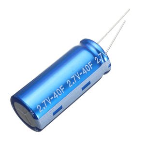 4pcs 18*41mm 2.7V 40F Cylindrical Super Farad High Power Supercap Ultra Capacitor