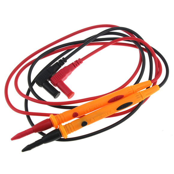 3010B 1000V 10A Heavy Duty Multimeter Voltmeter Rubberized Test Probe Leads Wire Pen Cable