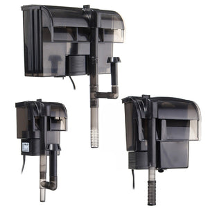 Power Filter Hang-on Aquarium Filter Fish Tank Filter External Hanging Fish Tank Power Filter