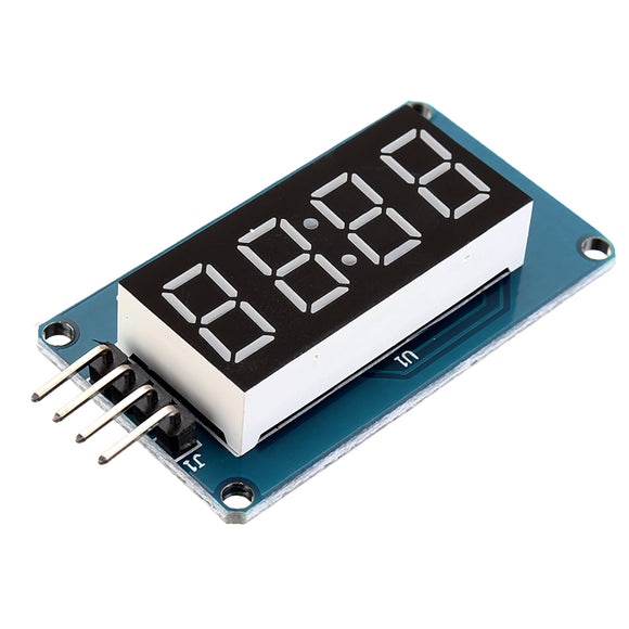 TM1637 4 Bits Digital LED Display Module 7 Segment 0.36 Inch RED Anode Tube Four Serial Driver Board