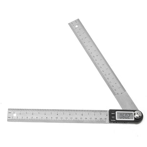 200MM Stainless Steel Electronic Ruler Scale Angle Calipers Digital Display Ruler