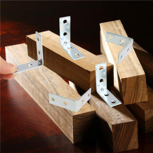 8pcs 90Degree L Shape Corner Bracket Right Angle Support Holder 40x40mm