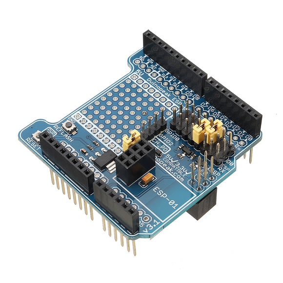 Duinopeak ESP8266 ESP-01 WiFi Expansion Board Shield Without ESP8266 Module For Arduino