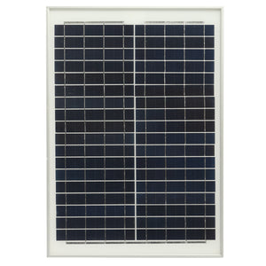 18V 20W Solar Panel For Outdoor Fountain Pond Pool Garden With Crocodile Thread