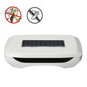 Outdoor Camping Solar Mosquito Dispeller Smart Blower Anti-Insects Fan Repellent Device