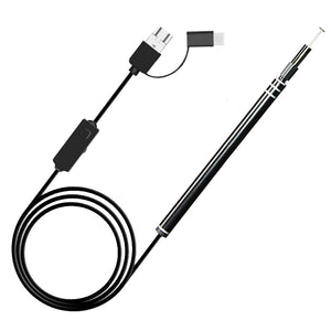 3 in 1 Ear Cleaning USB Endoscope 5.5mm Visual Ear Spoon Earpick Otoscope