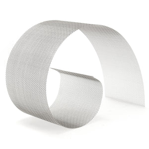 15x91cm Woven Wire 304 Stainless Steel Filtration Grill Sheet Filter 10 Mesh