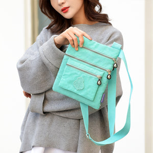 Women Solid Waterproof Bag Casual Crossbody Bag Shoulder Bag