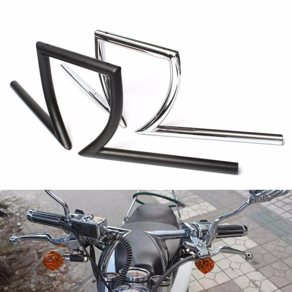 7/8inch Motorcycle Drag Handlebar Z Bar For Yamaha Suzuki Honda Chopper Bobber