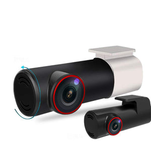 Hidden HD Starlight Night Vision WiFi Sprint Camera Front and Rear with Double Lens 360  Rotation Car DVR