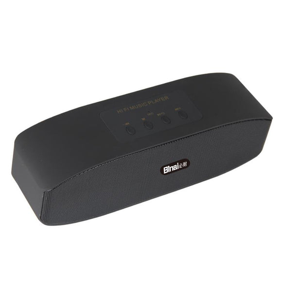 Binai K82 HiFi Wireless Bluetooth Speaker Dual Drivers 1500mAh TF Card FM Radio Hands-free Speaker