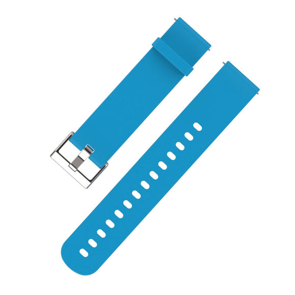 MIJOBS 20mm Silicone Rubber Watch Strap for Xiaomi Huami Amazfit 2 Youth