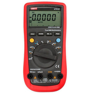 UNI-T UT61E Auto Range Digital Multimeter AC/DC Volt Amp Resistance Capacitance Frequency Duty Cycle