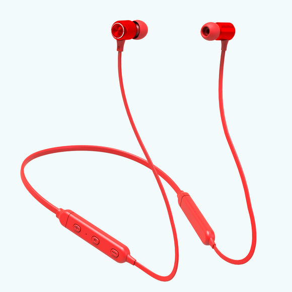 KIVEE TW23 HiFi Bass In-Ear Sports Headphones bluetooth Wireless Noise Reduction Neckband Earphone with Mic