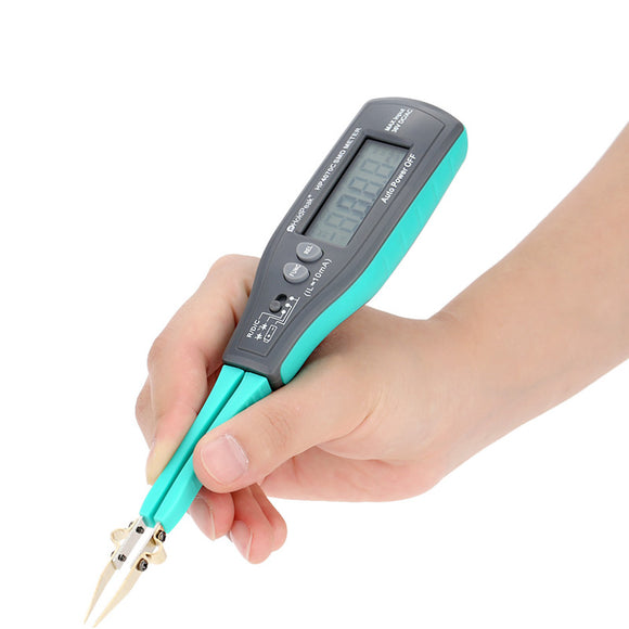 HoldPeak HP-4070C Handheld SMD Tester Tweezers Resistor Intelligent Testing Clip