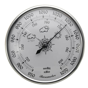 980~1040hPa Barometer Air Pressure Gauge Weatherglass Weather Meter Wall Hanging