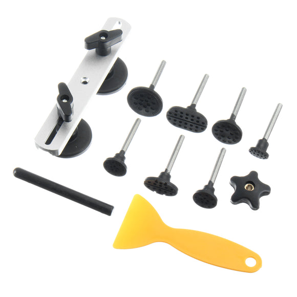 Car Dent Puller Tab Paintless Dent Bridge Hail Hand Removal Tool Car Repairing Kit