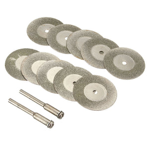 10pcs 30mm Diamond Saw Blade Rotary Cutting Wheel Blade