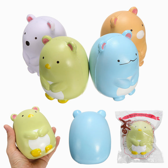 SquishyShop Cute Animals Doll Squishy Jumbo 14cm Slow Rising With Packaging Collection Gift Toy