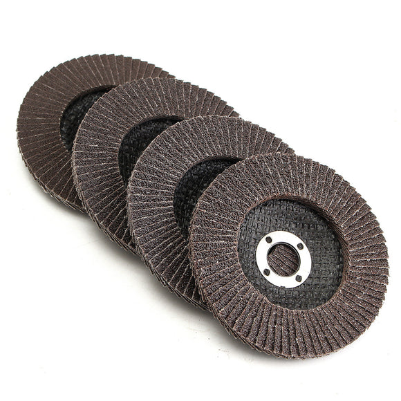 100mm Flap Sanding Disc 40 60 80 120 Grit Angle Grinder Polishing Wheel